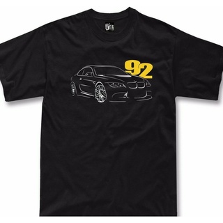 เสื้อยืดโอเวอร์ไซส์สไตล์ใหม่ขายร้อน E92 เสื้อยืดผู้ชายออกแบบมาสำหรับ Bmw E92 แฟน M3 330 328 335 325 318 วันเกิดของขวัญเส