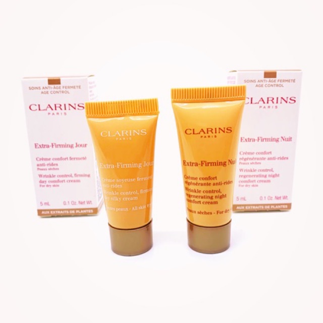 clarins-extra-firming-day-clarins-extra-firming-night-5-มล-ครีมบำรุงผิวหน้า-ครีมกลางวัน-กลางคืน-ป้ายไทย-แท้