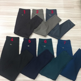 สินค้า กางเกงผ้าฮานาโกะกางเกงฮานาโกะ 9 ส่วนขากระบอกไม่ใช่ขาเดฟค่า#กางเกงขายาวผู้หญิง
