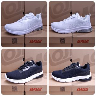 🔥 โค้ดคุ้ม ลด 10-50% 🔥 Baoji รองเท้าผ้าใบ รุ่น BJW609 (สีขาว, ดำ)