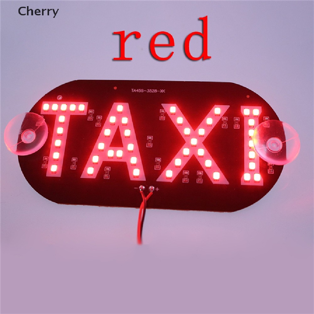 cherry-ป้ายแท็กซี่-ติดกระจกหน้ารถยนต์-มีไฟ-led