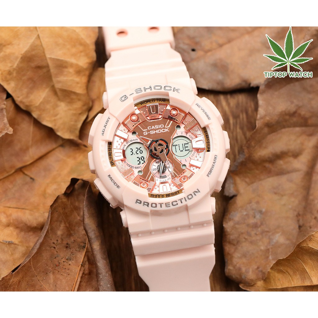 g-shock-casio-ของแท้-100-นาฬิกาผู้หญิง-รุ่น-gan-s120-pink