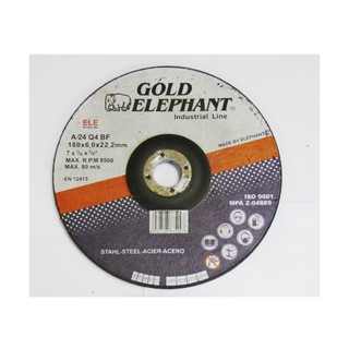 Bighot GOLD ELEPHANT แผ่นเจียร์เหล็ก T27A#1806022EA