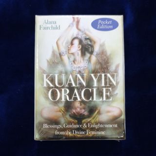 Kuanyin Oracle Pocket ไพ่เจ้าแม่กวนอิมขนาดพกพา /ไพ่ออราเคิลแท้/ไพ่ออราเคิลลดราคา/ไพ่ยิปซี/ไพ่ทาโร่ต์/Oracle/Tarot