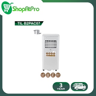 สินค้า TIL แอร์เคลื่อนที่ Portable Air Conditioner ขนาด 7000 BTU รุ่น TIL B2PAC07 (รับประกัน 3 ปี)