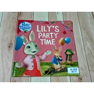 หนังสือปกอ่อน Lilys Party Time มือสอง