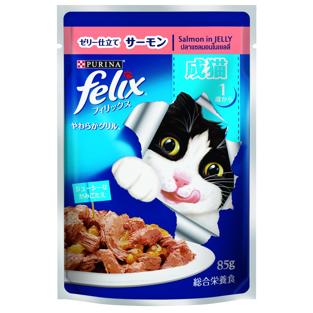 felix-อาหารเปียกแมว-85กรัม-ขายยกลัง-24ซอง