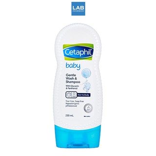 ภาพหน้าปกสินค้าCetaphil Baby Gentle Wash&Shampoo 230 ml. - เซตาฟิล เบบี้ เจนเทิล วอช แอนด์ แชมพู ซึ่งคุณอาจชอบราคาและรีวิวของสินค้านี้
