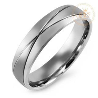 555jewelry แหวน รุ่น MNC-R316-A  (สี Steel) [R9]
