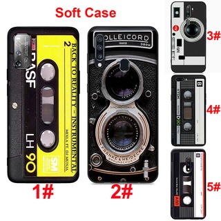 Realme X X2 XT X3 X50 X7 Pro V15 5G Narzo 20 Pro 30A Soft Cover Vintage Tape Camera Phone Case