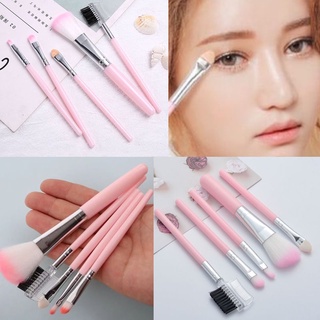 ราคาแปรงแต่งหน้า brush set เซต 5 ชิ้น แปรงปัดแก้ม ชุดแต่งหน้า ขนแปรงนุ่ม บลัชออน ชุด ปัดแก้ม แปรงไฮไลท์ แปรงลงแป้งฝุ่น