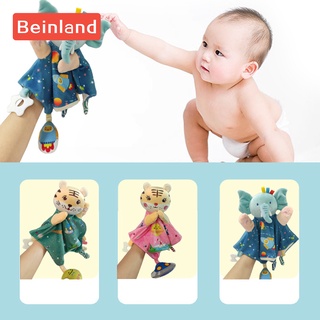 Beinland เด็ก Plush ตุ๊กตาของเล่นการ์ตูนหมีกระต่าย Soothe Appease ผ้าขนหนูตุ๊กตาสำหรับทารกแรกเกิดนุ่มสบายผ้าขนหนู Sleeping ของเล่นของขวัญ