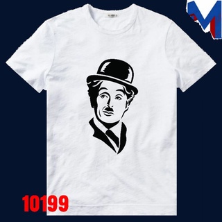 TSHIRTฝ้ายเสื้อยืด ลาย Charlie Charly Chaplin สําหรับผู้ชาย และผู้ใหญ่s-5xl