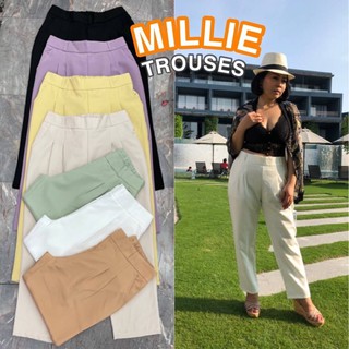 MILLIETROUSERS กางเกงขายาวแจ้งสีในช่องแชท
