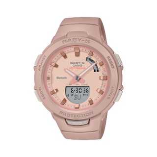 [ของแท้] Casio Baby-G นาฬิกาข้อมือ รุ่น BSA-B100CS-4ADR ของแท้ รับประกันศูนย์ CMG 1 ปี