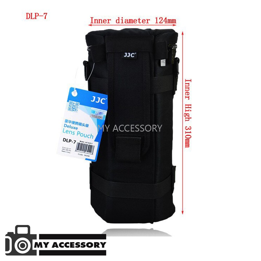 ภาพหน้าปกสินค้ากระเป๋าใส่เลนส์กล้อง JJC BAG LENS POUCH DLP-7 กันกระแทกอย่างดี จากร้าน my_accessory บน Shopee