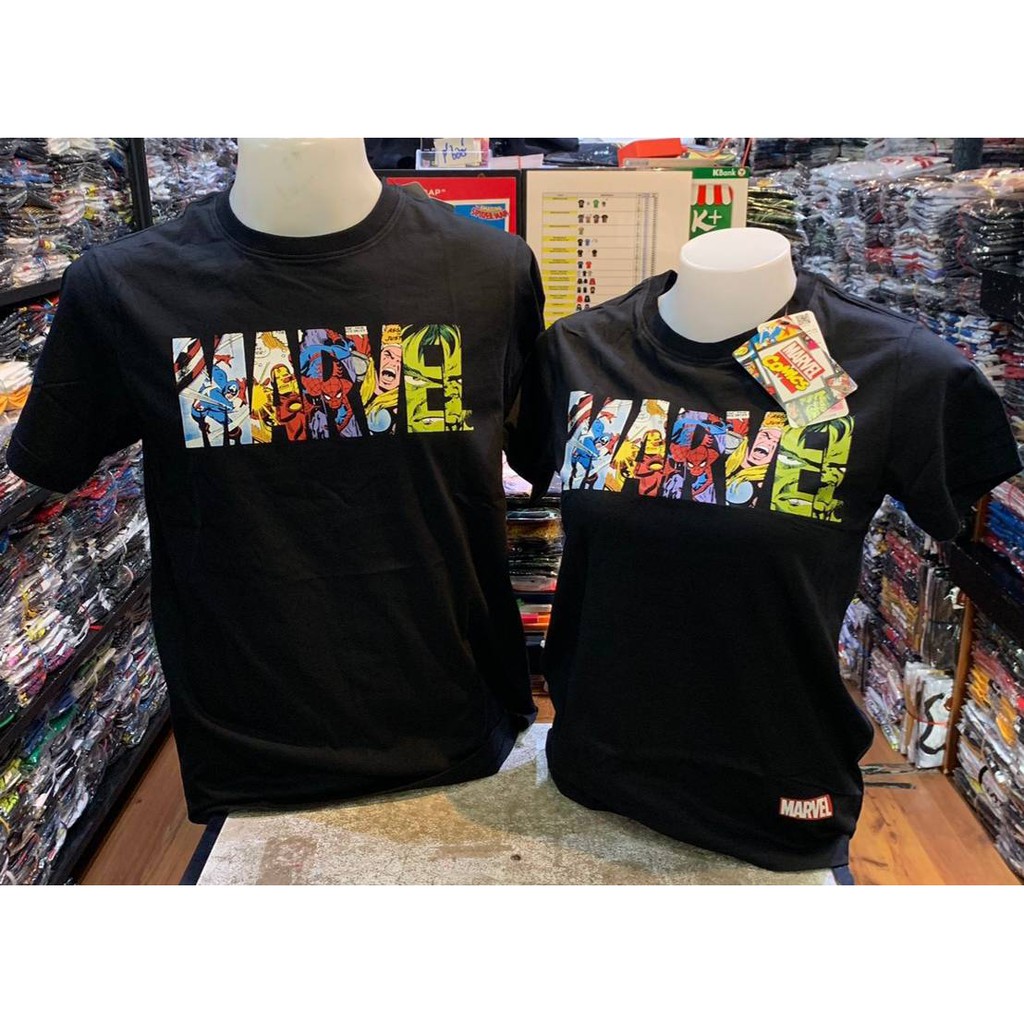 เสื้อยืดมาร์เวล-marvel-mvh-224-bk