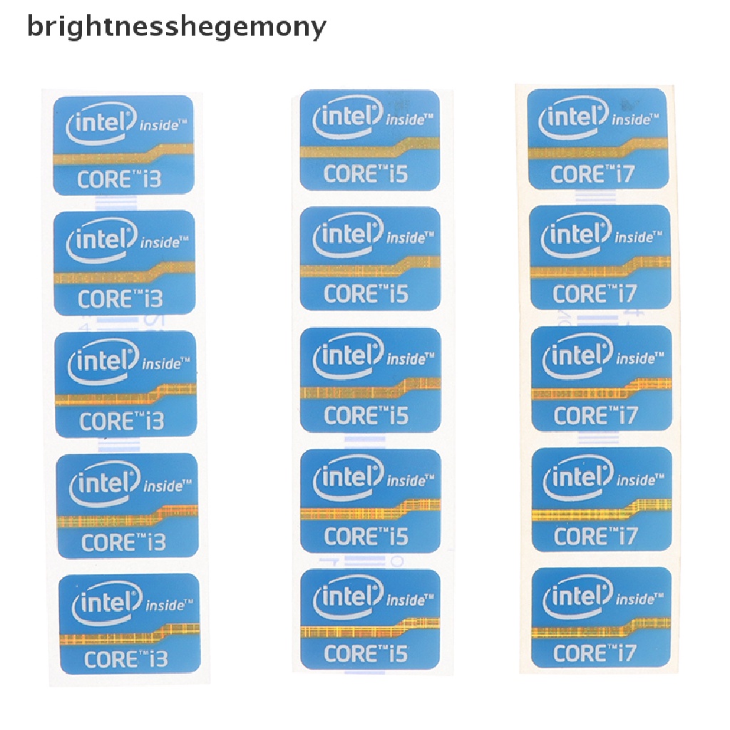 ภาพหน้าปกสินค้าBgth สติกเกอร์ฉลาก โลโก้ Ultrabook Intel Core i3 i5 i7 สําหรับติดตกแต่งแล็ปท็อป