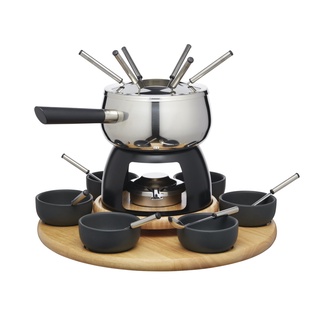 Artesa Fondue Set with Lazy Susan Turntable ชุดทำฟองดูว์พร้อมถาดหมุน รุ่น ARTFONPARTY