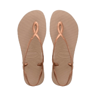 Havaianas รองเท้าแตะผู้หญิง LUNA SANDALS ROSE GOLD รุ่น 41296975282GDXX สีทอง