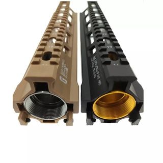 ภาพขนาดย่อของภาพหน้าปกสินค้าชุดหน้า MK8 9.5นิ้ว ไนล่อน Nylon Handguard วัสดุ ไนล่อนเนื้อดี สีสวยงาม น้ำหนักเบา ตัวบาเรลนัทเป็นสีเงิน สวยงาม ใส่กับM4 จากร้าน ppctactical บน Shopee