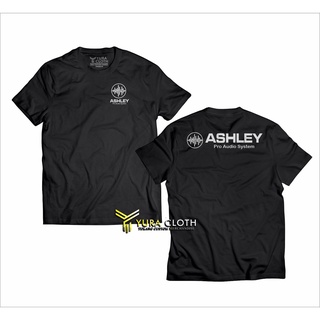 เสื้อยืด ผ้าฝ้าย พิมพ์ลายโลโก้ Ashley Pro Audio System DB Operator Sound System 30s พรีเมี่ยม