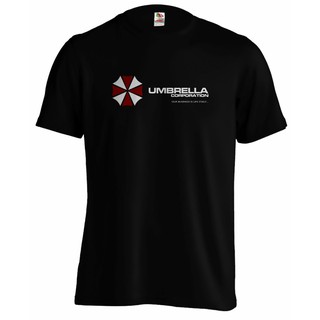 Umbrella Corporation Resident Evil Zombies Evil Parody Gaming Geek T Shirt 100% Cotton Sportswear