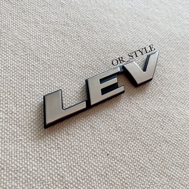 ภาพหน้าปกสินค้าโลโก้ LEV CIVIC ไดแมนชั่น ขนาด 9.2x1.8cm
