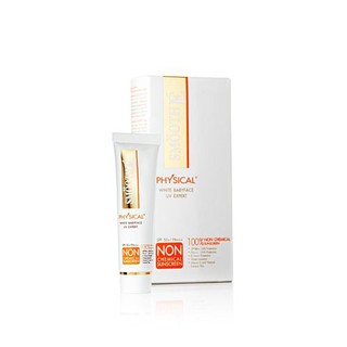 **หมดอายุปี2024-25 ** Smooth E Physical Sunscreen 15 g SPF50 สีขาว &amp; สีเบจ