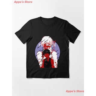 COD การ์ตูน Tokyo Ghoul ปอบโตเกียว KEN KANEKI || HUMAN OR MONSTER || TOKYO GHOUL Essential T-Shirt เสื้อยืดพิมพ์ลาย เสื้