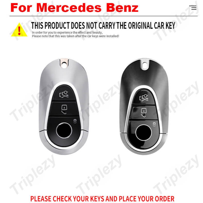 ภาพหน้าปกสินค้าเคสกุญแจรีโมตรถยนต์ TPU แบบนิ่ม สําหรับ Mercedes Bens C E S G CLE CLS GLE GLS EQC EQS Class W223 W206 จากร้าน triple.th บน Shopee