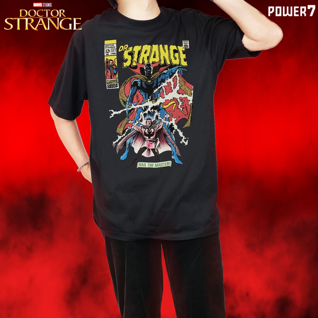 ผ้าฝ้าย-100-เสื้อยืดการ์ตูน-ลาย-มาร์เวล-doctor-strange-ลิขสิทธ์แท้-marvel-comics-t-shirts-mvx-093-s-3xl