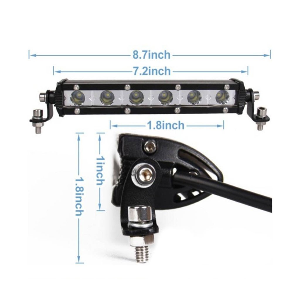 ไฟสปอร์ตไลท์รถยนต์-12-24v-led-18w