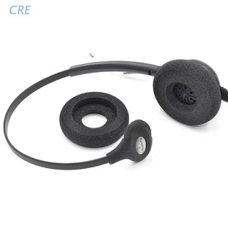 Cre แผ่นฟองน้ําครอบหูฟังสําหรับ Plantronics H251 / H251N / Hw251N / H261N