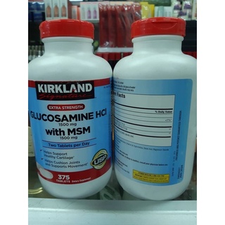 Kirkland glucosamine with MSM