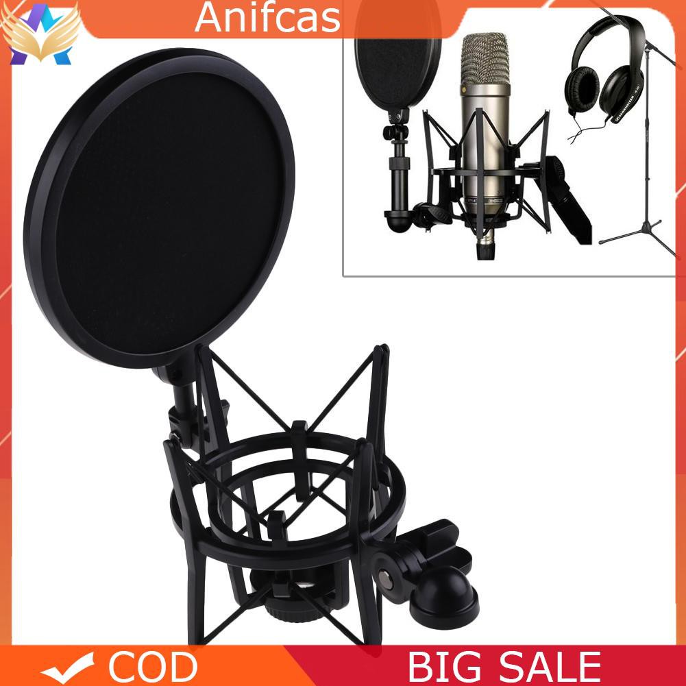 mic-microphone-shock-mount-stand-holder-suspension-mount-clip-for-rode-k2-nt1-a