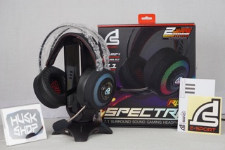 ภาพขนาดย่อของภาพหน้าปกสินค้าหูฟังเกมมิ่ง RGB SIGNO HP-824 หูฟังคอม สาย USB Gaming Headphone เสียง surround 7.1 ประกัน 2ปี จากร้าน huskshop บน Shopee