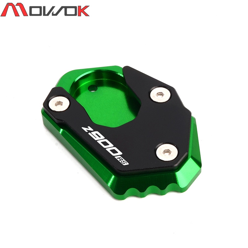 mow-สำหรับ-kawasaki-z900rs-z900rs-se-2017-2022รถจักรยานยนต์-cnc-kickstand-250cc-extension-pad-onix-z900