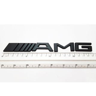 โลโก้ AMG สีดำ LOGO เอเอ็มจี Benz เบนซ์