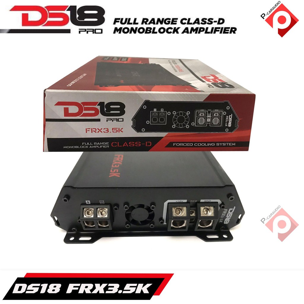 เพาเวอร์แอมป์คลาสดีรถยนต์-ds18-รุ่นfrx3-5k-กำลังขับ-3500-วัตต์-เสียงดี-แรงดุดัน-ทรงพลัง