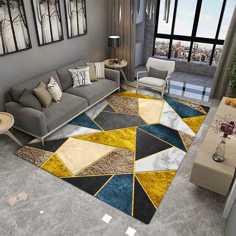 carpet พรมปูพื้นหนานุ่มพรมแบบ3Dพรมปูพื้นห้องนั่งเล่น พรมใหญ่ พรมปู ...