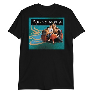 เสื้อยืด พิมพ์ลาย Friends Tee สไตล์วินเทจ ออกแบบใหม่ แฟชั่นสําหรับผู้ชาย
