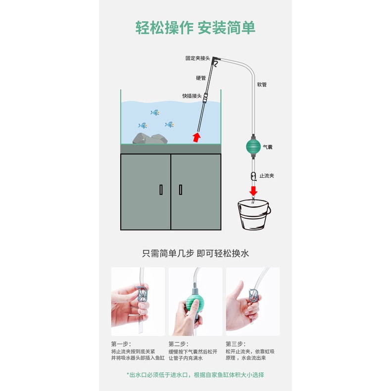 nepall-water-change-ที่ดูดขี้ปลาอย่างดี-กาลักน้ำตู้ปลา-ที่ดูดขี้ปลา-ถ่ายน้ำตู้ปลา-เปลี่ยนน้ำปลา-ที่เปลี่ยนน้ำตู้ปลา-ปลา