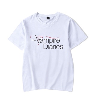 ขายดี!เสื้อยืด พิมพ์ลาย The Vampire Diaries แนวสตรีท คลาสสิก ไม่ซ้ําใคร สําหรับผู้ชาย CDmejj96HEgedi36S-5XL