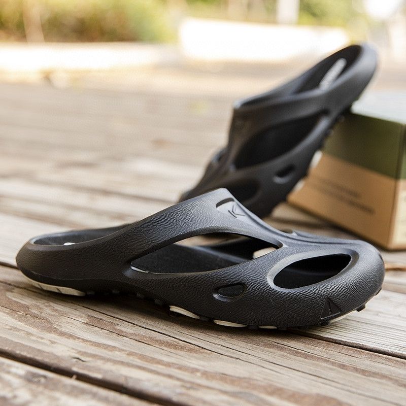 keen-jasper-รองเท้าแตะกันลื่นกลางแจ้งน้ำหนักเบาสีดำและสีขาว-37-44-หลา