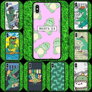เคส เคสมือถือ เคสโทรศัพท์ ลาย การ์ตูน ได โน เสาร์ Oppo A93  Oppo Reno4F Oppo Reno4 Lite Oppo F17 Pro ใช้เคสเดียวกันจ้า