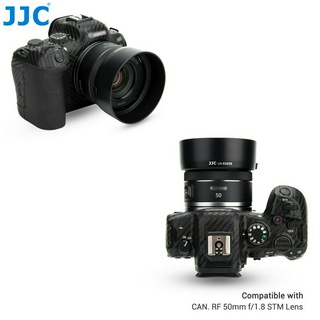 ภาพขนาดย่อของภาพหน้าปกสินค้าJjc ฮู้ดเลนส์กล้อง Canon Rf 50 มม . F1 . 8 Stm สําหรับ Eos R6 Ra Rp R5 C70 จากร้าน ldshop.th บน Shopee ภาพที่ 4