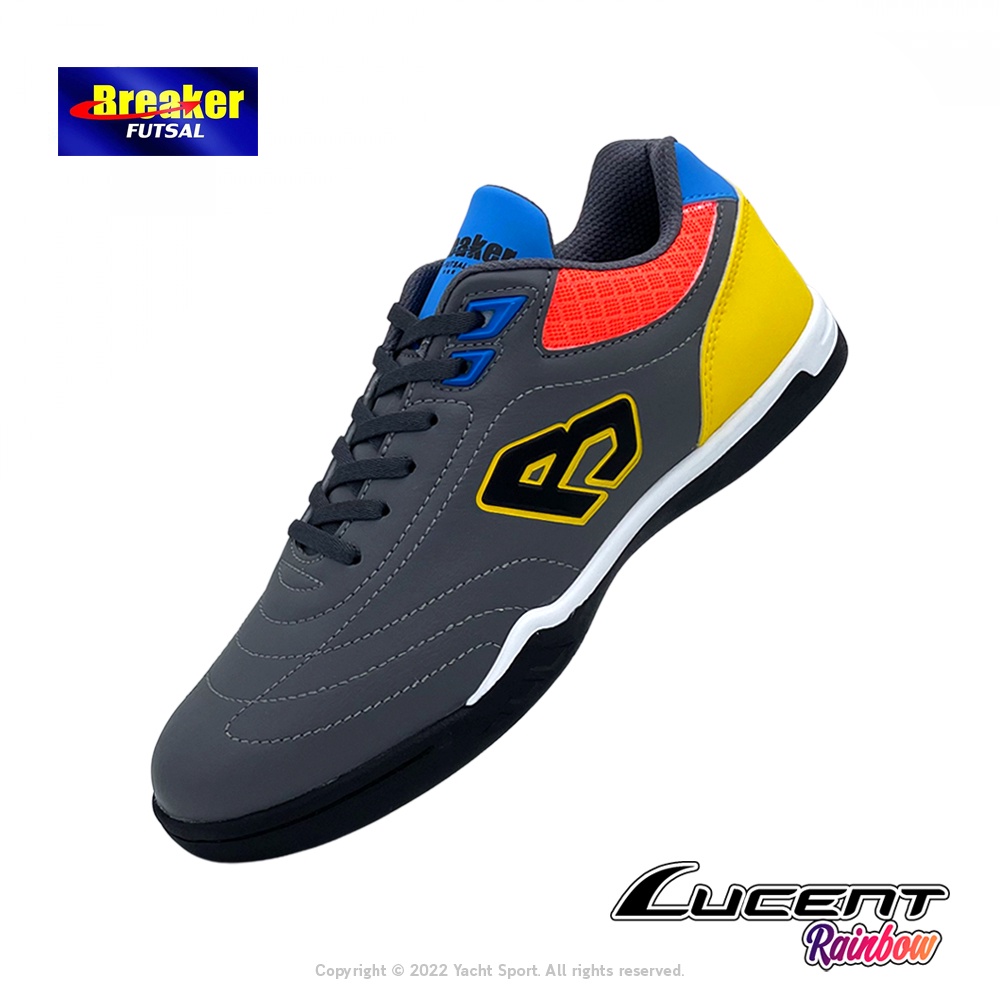 ภาพหน้าปกสินค้ารองเท้าฟุตซอล Breaker รุ่น LUCENT RAINBOW จากร้าน ysport.co บน Shopee