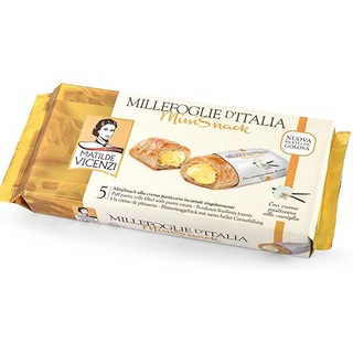 Matilde Vicenzi  Mini Snack Vanilla Cream 125g.  มาทิลเดวิเซนซี มินิสสแน็ค วานิลาครีม 125กรัม.