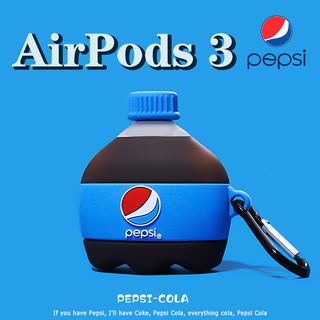 ใหม่ 2021 compatible AirPods3 ป้องกันกรณีสเตอริโอ Pepsi กรณี compatible AirPods3gen TPU กรณีหูฟังสำหรับ Apple compatible AirPods Pro กรณี compatible AirPodsPro กรณี compatible AirPods2 gencase